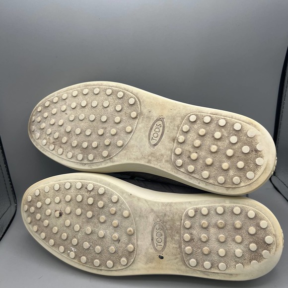 Tod’s Men's Suede-Leather Low-Top Sneakers sz 7.5 - Picture 5 of 7